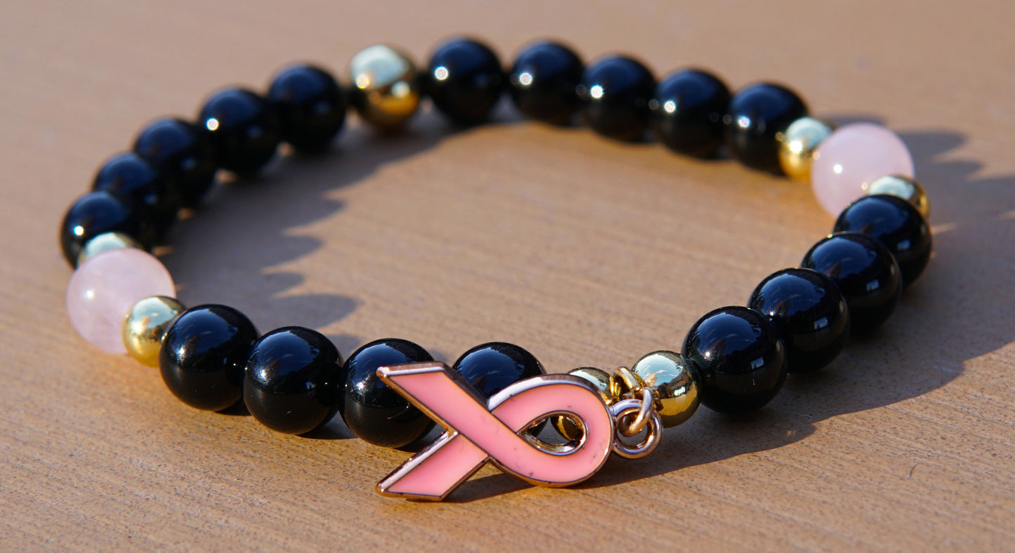 "PINK WARRIOR" BREAST CANCER BRACELET